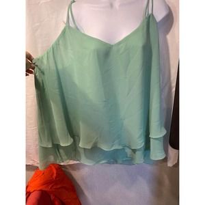 Women’s spaghetti strap blouse, size 4